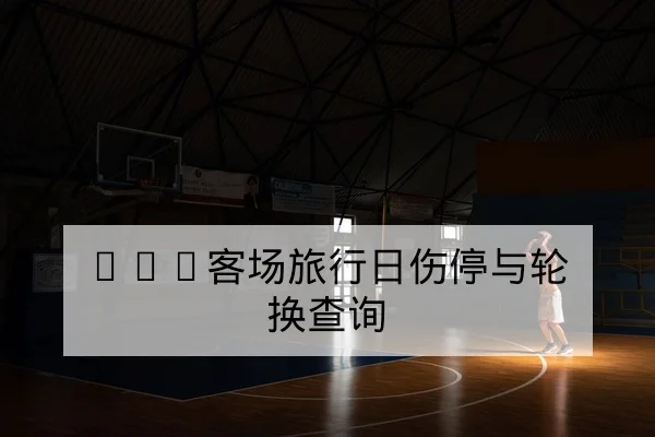 NBA客场旅行日伤停与轮换查询